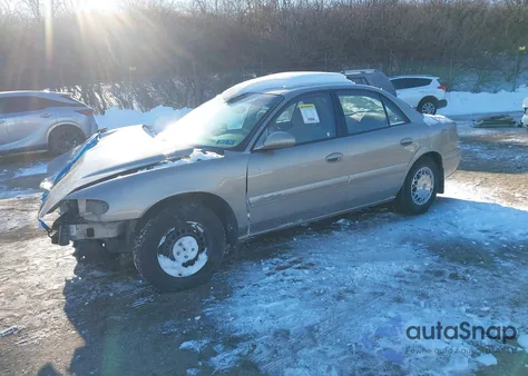 2001 Buick Century Custom from USA, damaged, VIN 2G4WS52JX11191323